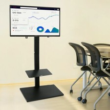 Floor TV Stand Tall Corner