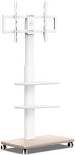 FITUEYES TV Stand on Wheels