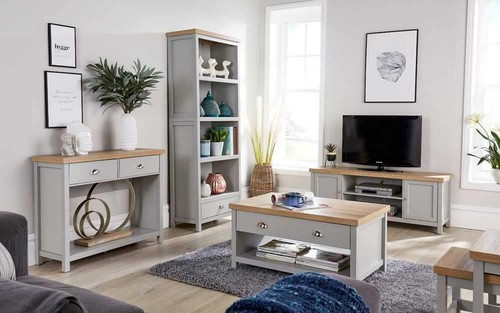 Living room grey - 36mm, oak